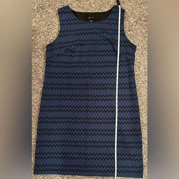 AB Studio black and blue dress size 16 - Picture 6 of 8